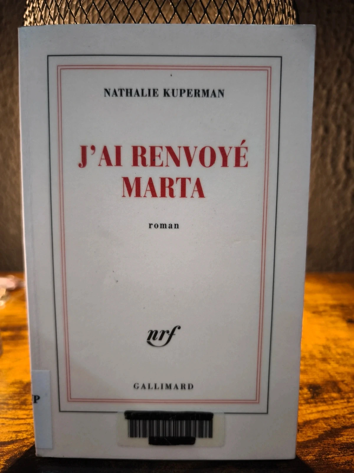 J'ai renvoyé Marta